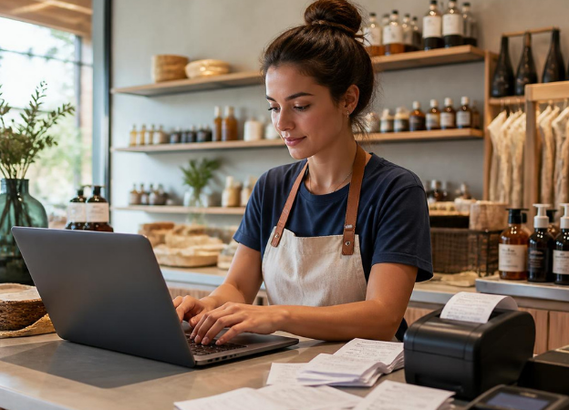 Software de facturación KintiSoft conectado con ventas y clientes